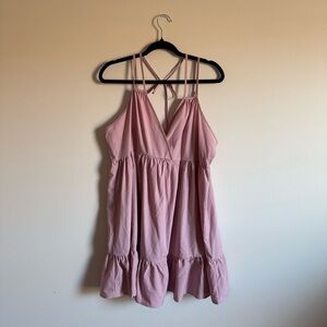 SHEIN Curve Dusty Pink Dress
